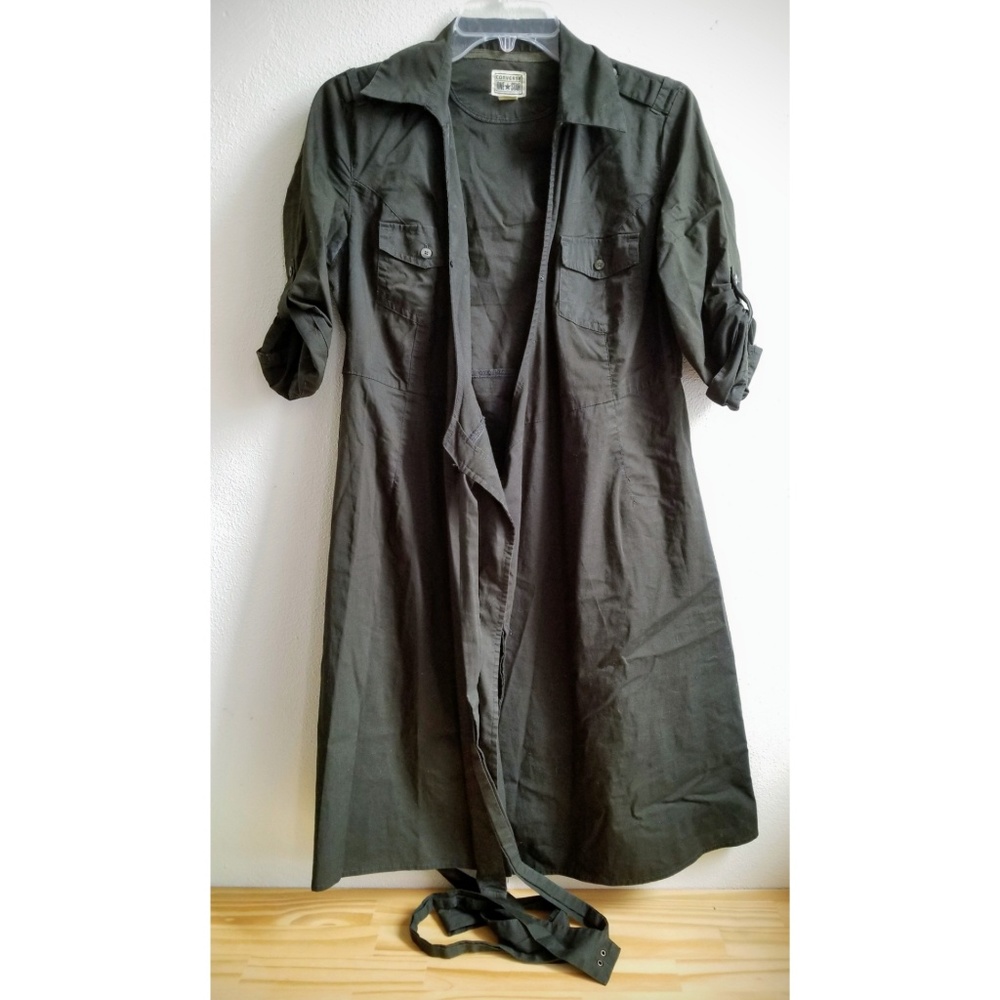 Converse One Star Green Wrap Dress